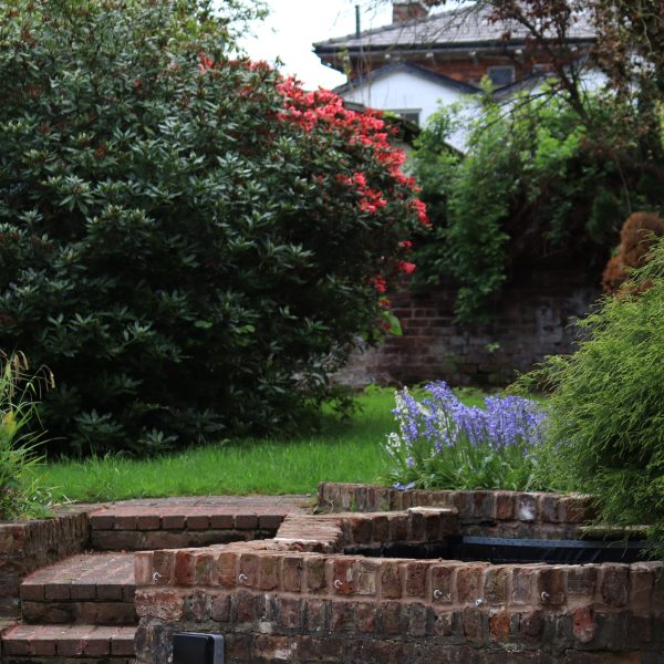 Lawrence House Garden pond