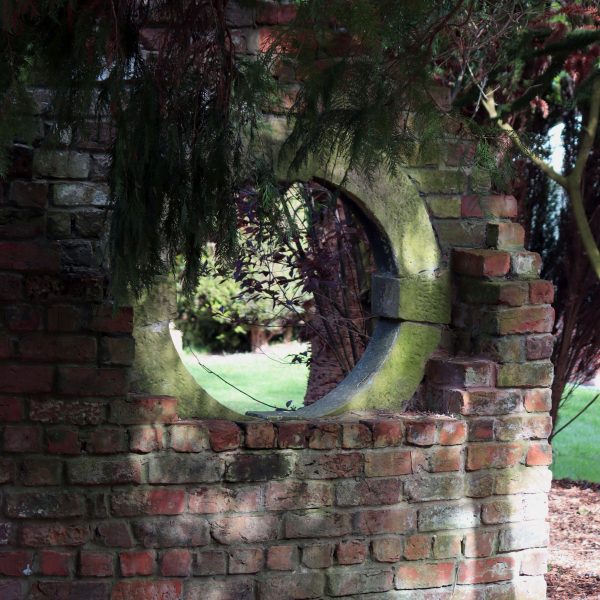 Lawrence House Garden wall